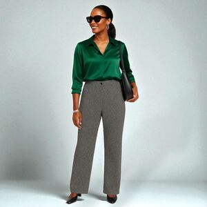 🆕 Max Studio Double Knit Easy Leg Pants